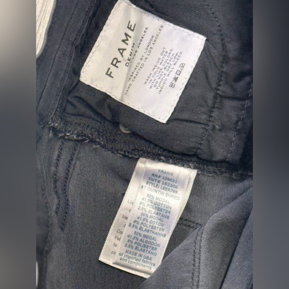 CYBER WEEK SALE | FRAME Denim - Le Skinny De Jean Quintin Shred - Picture 7 of 7